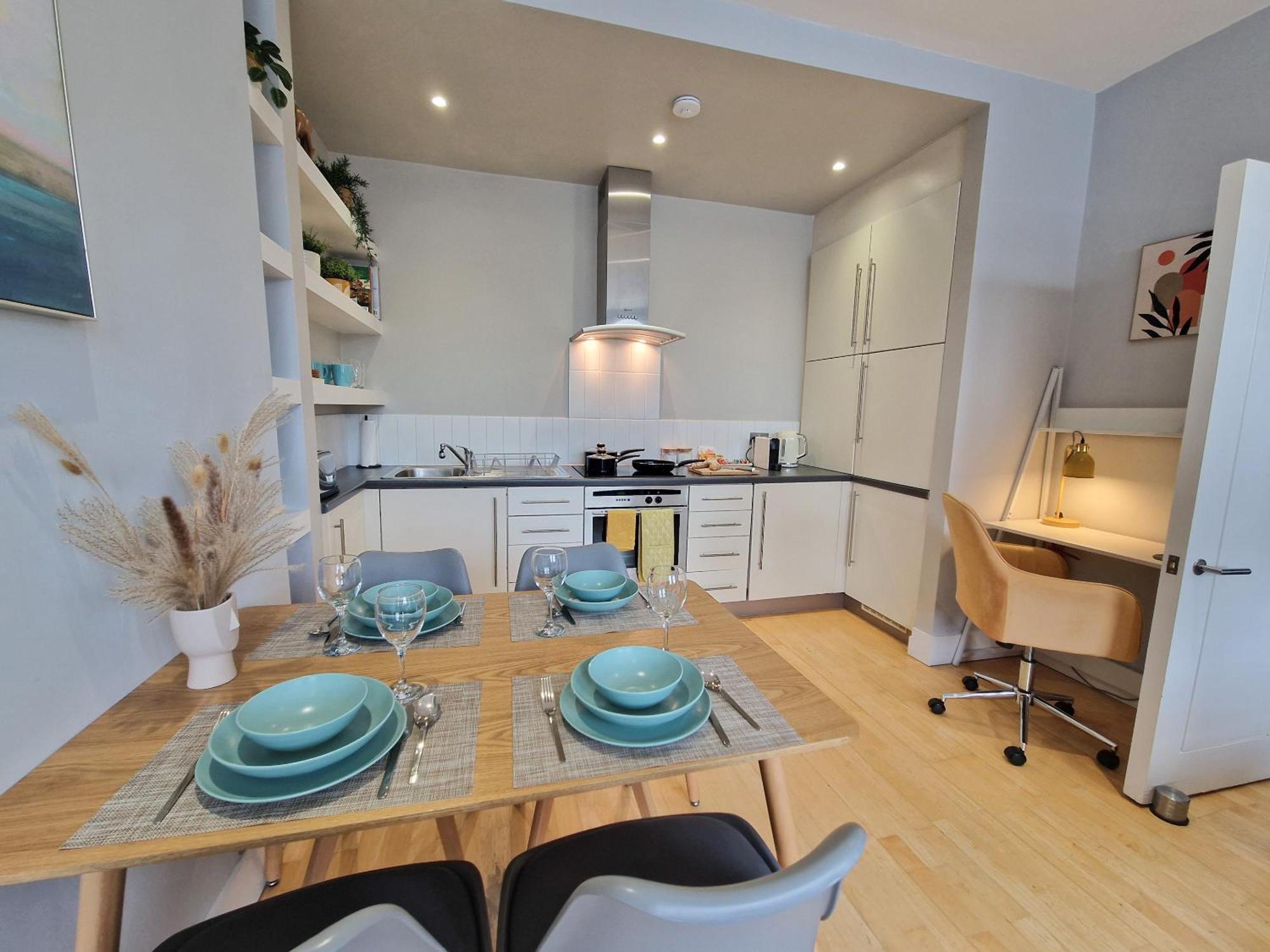 1-Bed Apartment, Close To Kensington Olympia With Free Wi-Fi & Netflix London Exterior photo