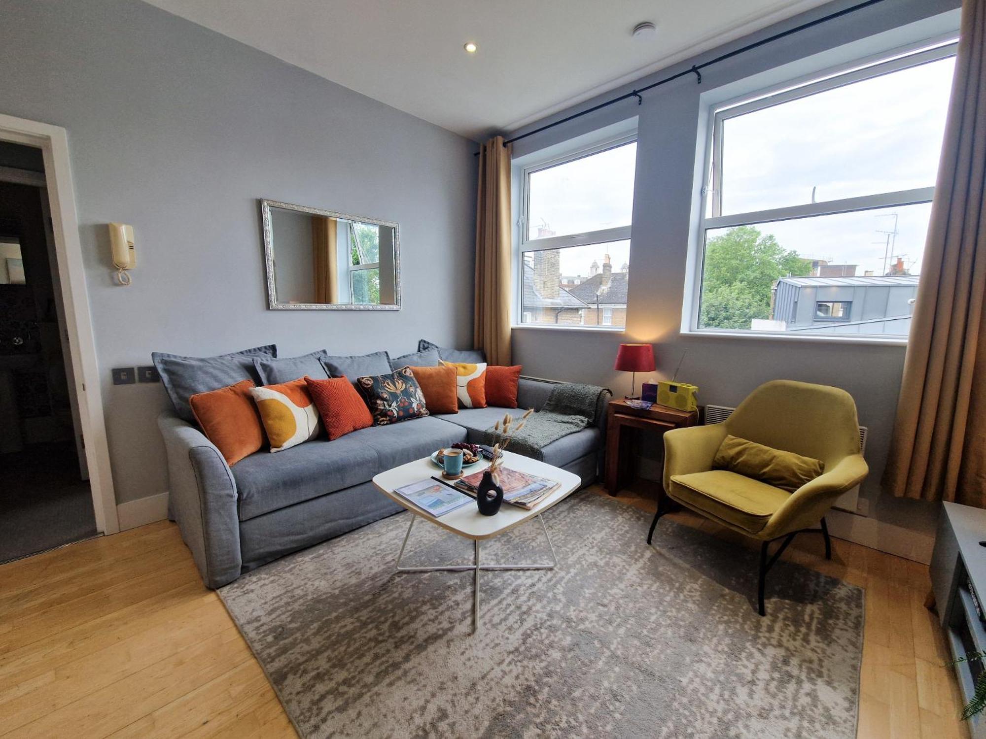 1-Bed Apartment, Close To Kensington Olympia With Free Wi-Fi & Netflix London Room photo